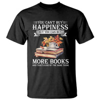 Funny Reading Lover T Shirt You Can't buy Happiness But You Can Buy More Books - Wonder Print Shop