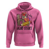 Back To School Hoodie H Is For Head Start Pencil Apple Flower - Wonder Print Shop