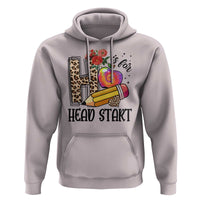 Back To School Hoodie H Is For Head Start Pencil Apple Flower - Wonder Print Shop