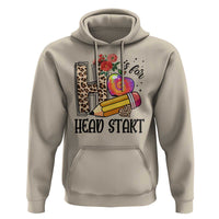 Back To School Hoodie H Is For Head Start Pencil Apple Flower - Wonder Print Shop