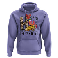 Back To School Hoodie H Is For Head Start Pencil Apple Flower - Wonder Print Shop