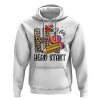 Back To School Hoodie H Is For Head Start Pencil Apple Flower - Wonder Print Shop