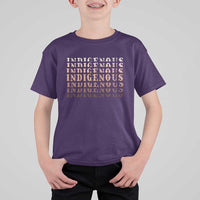 Native American Heritage Indigenous Peoples Heritage T Shirt For Kid - Wonder Print Shop