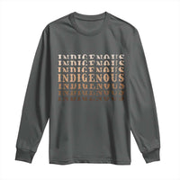 Native American Heritage Indigenous Peoples Heritage Long Sleeve Shirt - Wonder Print Shop