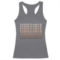 Native American Heritage Indigenous Peoples Heritage Racerback Tank Top - Wonder Print Shop