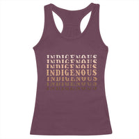 Native American Heritage Indigenous Peoples Heritage Racerback Tank Top - Wonder Print Shop