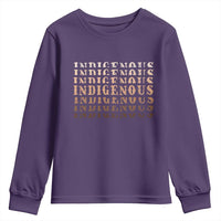 Native American Heritage Indigenous Peoples Heritage Youth Sweatshirt - Wonder Print Shop