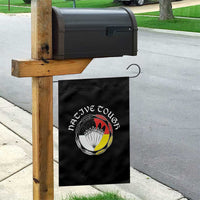 Native Tough Garden Flag Indian American Medicine Wheel Feathers - Wonder Print Shop