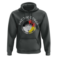 Native Tough Hoodie Indian American Medicine Wheel Feathers - Wonder Print Shop