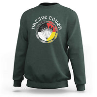 Native Tough Sweatshirt Indian American Medicine Wheel Feathers - Wonder Print Shop