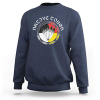 Native Tough Sweatshirt Indian American Medicine Wheel Feathers - Wonder Print Shop