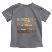 Proud Native American Indigenous Strong Resilient Beautiful Toddler T Shirt - Wonder Print Shop
