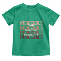 Proud Native American Indigenous Strong Resilient Beautiful Toddler T Shirt - Wonder Print Shop