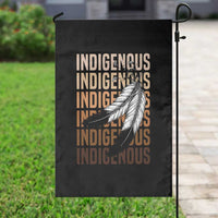 Indigenous Pride Garden Flag Native American Heritage Feathers Dreamcatcher - Wonder Print Shop