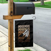 Indigenous Pride Garden Flag Native American Heritage Feathers Dreamcatcher - Wonder Print Shop