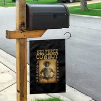 Nez Perce Cowboy Jackson Sundown Garden Flag Native American Cowboy Western Country - Wonder Print Shop