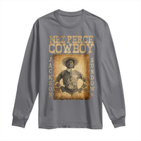 Nez Perce Cowboy Jackson Sundown Long Sleeve Shirt Native American Cowboy Western Country - Wonder Print Shop