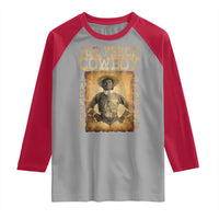Nez Perce Cowboy Jackson Sundown Raglan Shirt Native American Cowboy Western Country - Wonder Print Shop