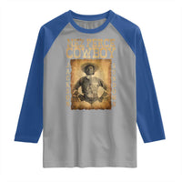 Nez Perce Cowboy Jackson Sundown Raglan Shirt Native American Cowboy Western Country - Wonder Print Shop