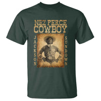 Nez Perce Cowboy Jackson Sundown T Shirt Native American Cowboy Western Country - Wonder Print Shop