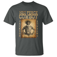 Nez Perce Cowboy Jackson Sundown T Shirt Native American Cowboy Western Country - Wonder Print Shop