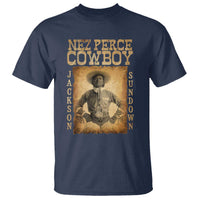 Nez Perce Cowboy Jackson Sundown T Shirt Native American Cowboy Western Country - Wonder Print Shop