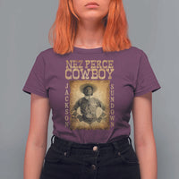 Nez Perce Cowboy Jackson Sundown T Shirt For Women Native American Cowboy Western Country - Wonder Print Shop
