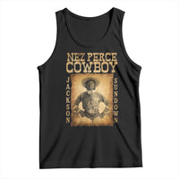 Nez Perce Cowboy Jackson Sundown Tank Top Native American Cowboy Western Country - Wonder Print Shop