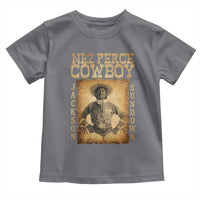 Nez Perce Cowboy Jackson Sundown Toddler T Shirt Native American Cowboy Western Country - Wonder Print Shop