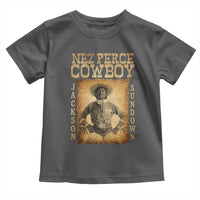 Nez Perce Cowboy Jackson Sundown Toddler T Shirt Native American Cowboy Western Country - Wonder Print Shop