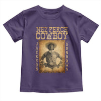 Nez Perce Cowboy Jackson Sundown Toddler T Shirt Native American Cowboy Western Country - Wonder Print Shop
