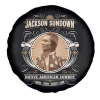 Jackson Sundown Spare Tire Cover Native American Cowboy Western Country - Wonder Print Shop