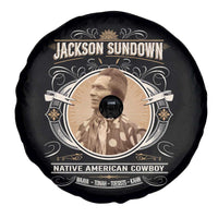 Jackson Sundown Spare Tire Cover Native American Cowboy Western Country - Wonder Print Shop