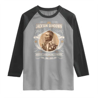 Jackson Sundown Raglan Shirt Native American Cowboy Western Country - Wonder Print Shop