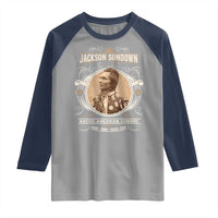 Jackson Sundown Raglan Shirt Native American Cowboy Western Country - Wonder Print Shop