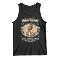 Jackson Sundown Tank Top Native American Cowboy Western Country - Wonder Print Shop