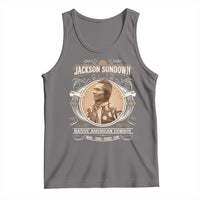Jackson Sundown Tank Top Native American Cowboy Western Country - Wonder Print Shop