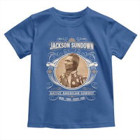Jackson Sundown Toddler T Shirt Native American Cowboy Western Country - Wonder Print Shop