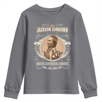 Jackson Sundown Youth Sweatshirt Native American Cowboy Western Country - Wonder Print Shop