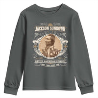 Jackson Sundown Youth Sweatshirt Native American Cowboy Western Country - Wonder Print Shop