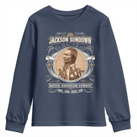 Jackson Sundown Youth Sweatshirt Native American Cowboy Western Country - Wonder Print Shop