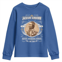 Jackson Sundown Youth Sweatshirt Native American Cowboy Western Country - Wonder Print Shop