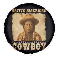 Native American Cowboy Spare Tire Cover Vintage Western Country Portrait - Wonder Print Shop