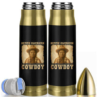 Native American Cowboy Bullet Tumbler Vintage Western Country Portrait - Wonder Print Shop