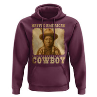 Native American Cowboy Hoodie Vintage Western Country Portrait - Wonder Print Shop