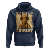 Native American Cowboy Hoodie Vintage Western Country Portrait - Wonder Print Shop