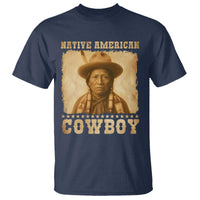 Native American Cowboy T Shirt Vintage Western Country Portrait - Wonder Print Shop