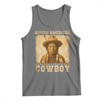 Native American Cowboy Tank Top Vintage Western Country Portrait - Wonder Print Shop