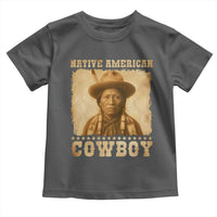 Native American Cowboy Toddler T Shirt Vintage Western Country Portrait - Wonder Print Shop