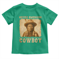 Native American Cowboy Toddler T Shirt Vintage Western Country Portrait - Wonder Print Shop